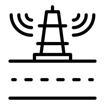 Detail Funkmast Symbol Nomer 9