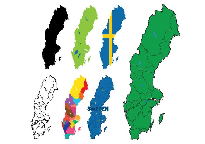 Detail Karte Von Schweden Nomer 12