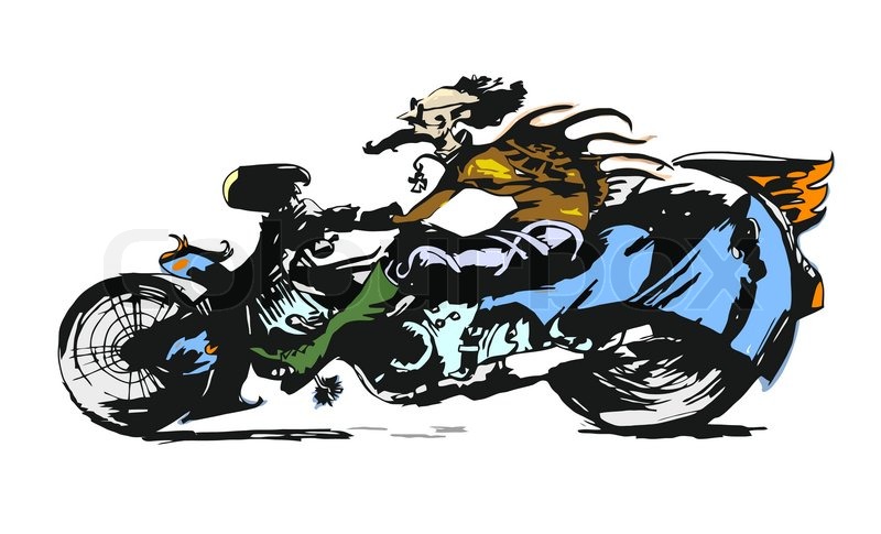 Detail Motorrad Karikatur Nomer 11
