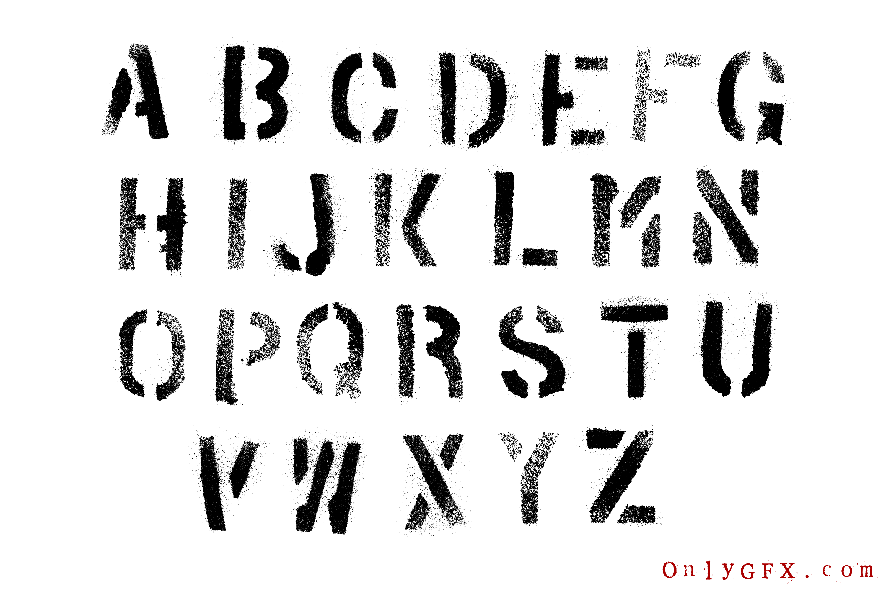 Spray Font - KibrisPDR