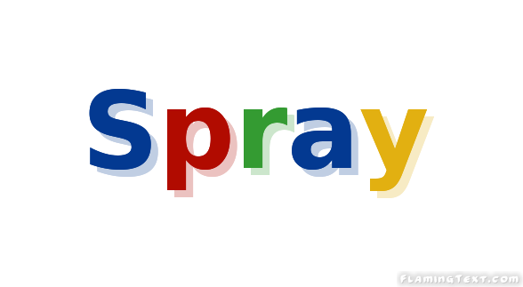 Detail Spray Font Nomer 23