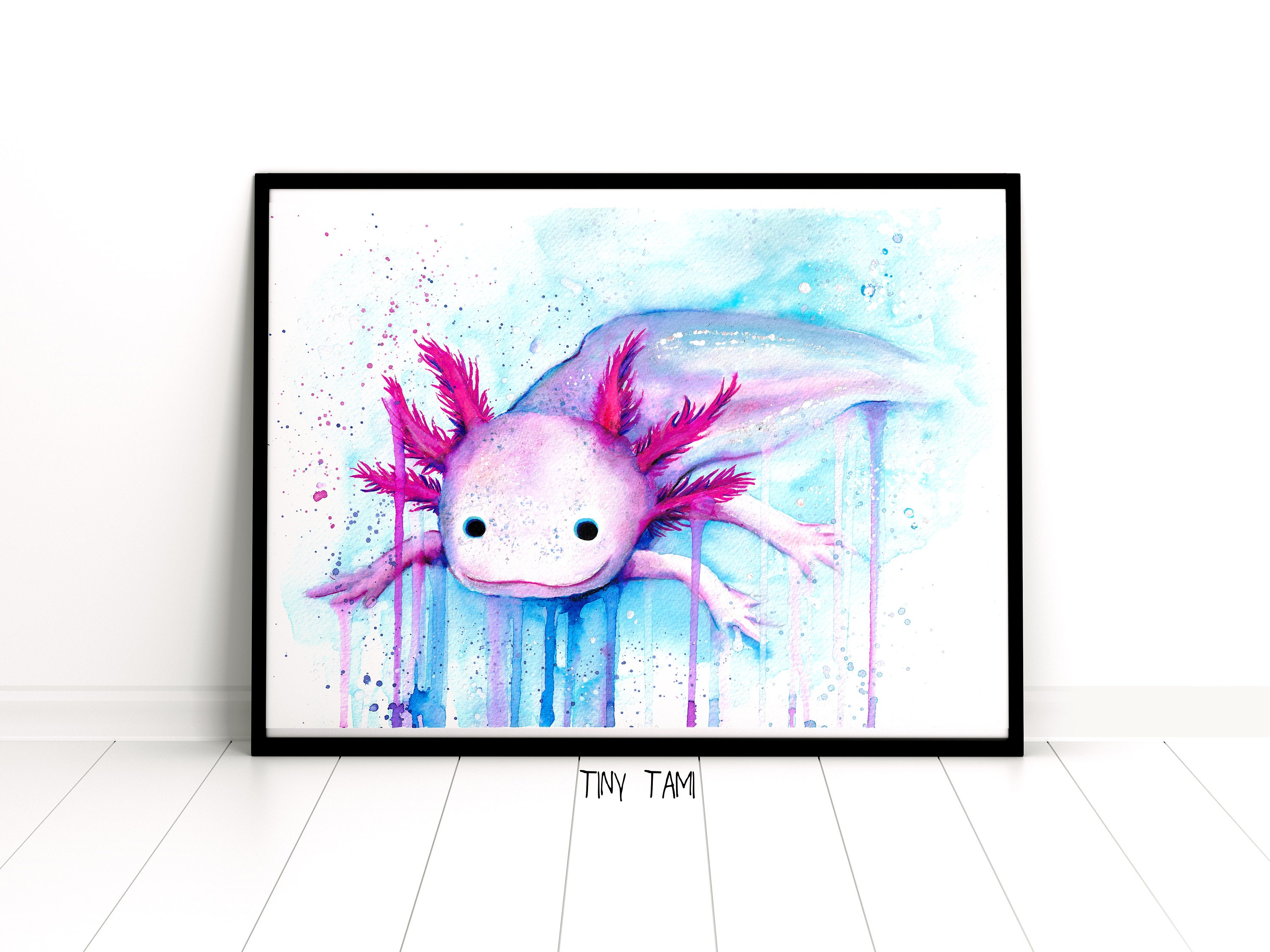 Detail Axolotl Leuchtend Nomer 3
