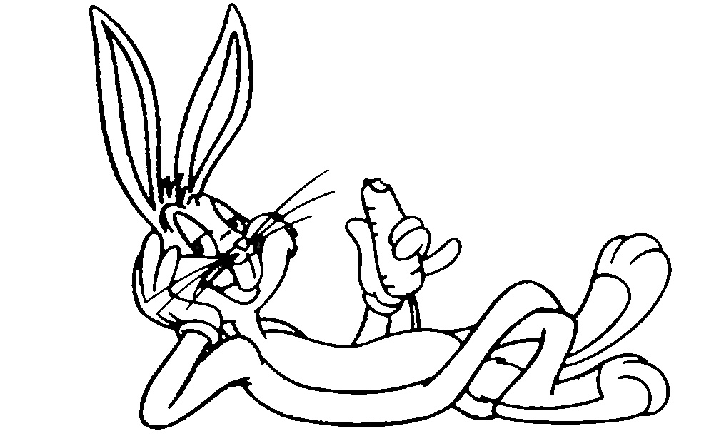Detail Bugs Bunny Boyama Nomer 4