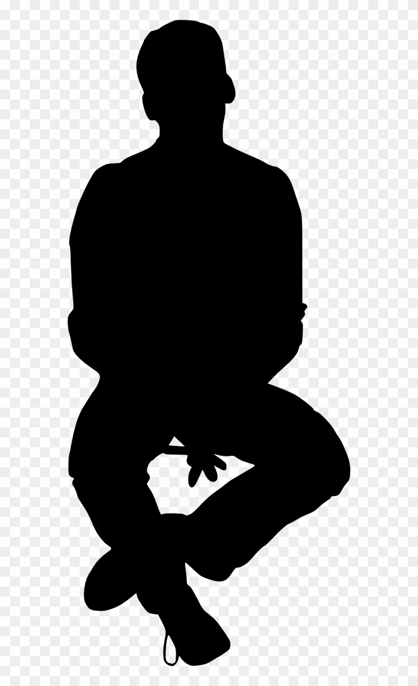 Detail Silhouette People Sitting Png Nomer 5