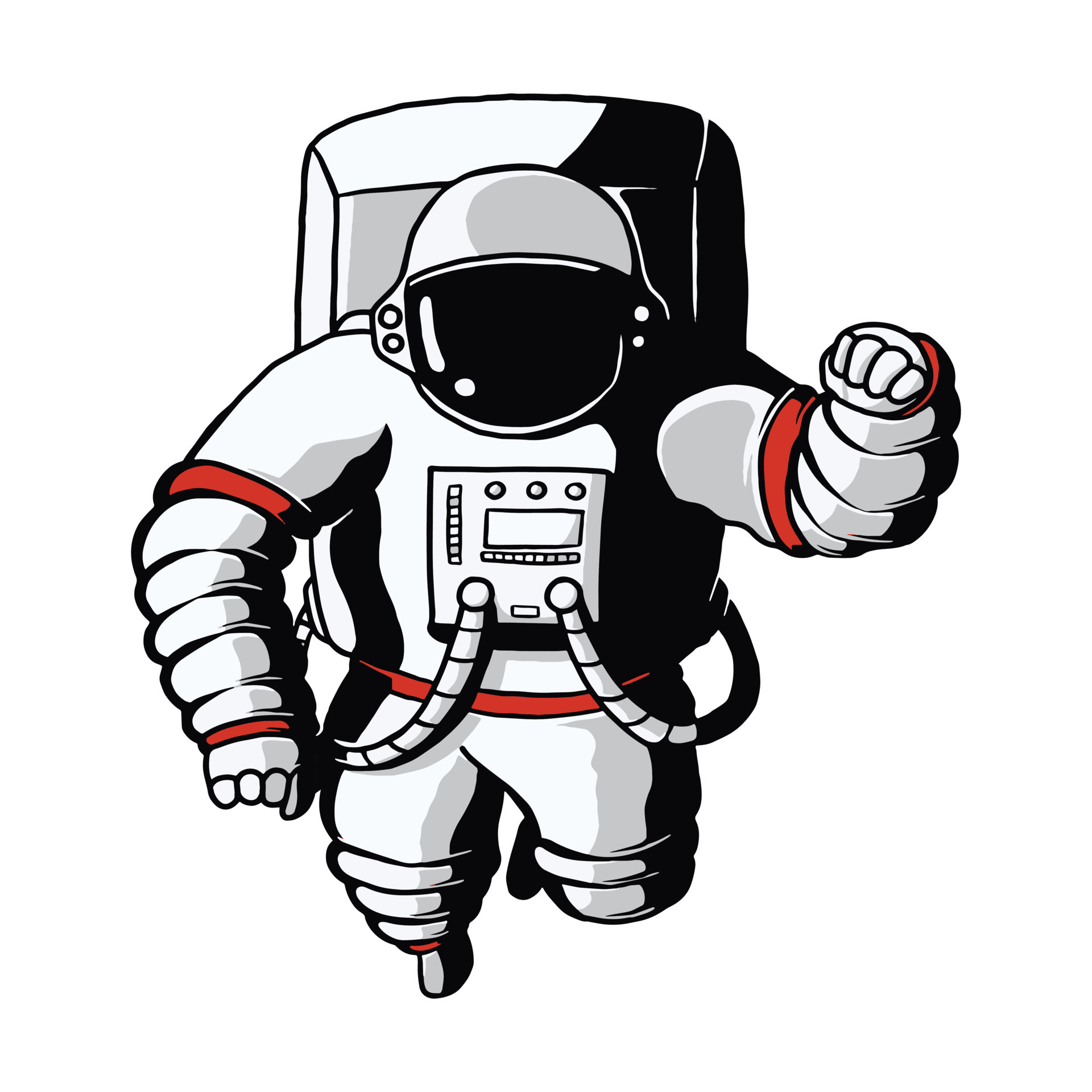 Detail Astronaut Vector Nomer 11