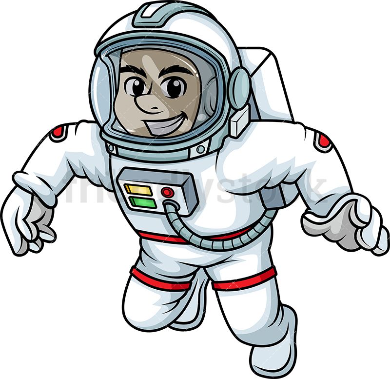 Detail Astronaut Vector Nomer 12