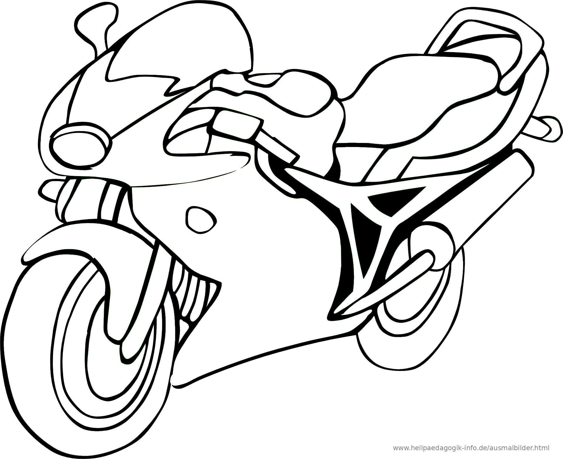 Detail Ausmalbild Roller Nomer 4