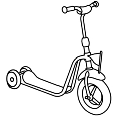 Detail Ausmalbild Roller Nomer 5