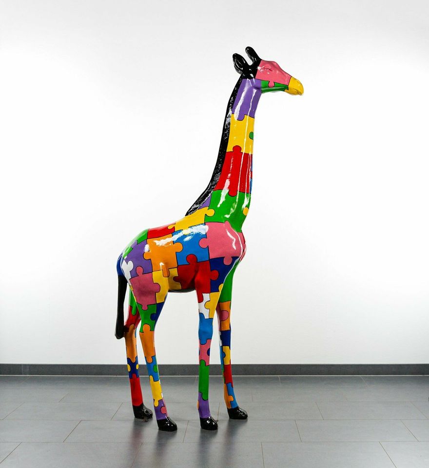 Detail Bild Giraffe Bunt Nomer 23