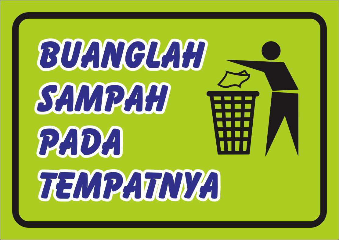 Download Contoh Gambar Buang Sampah Pada Tempatnya Nomer 19