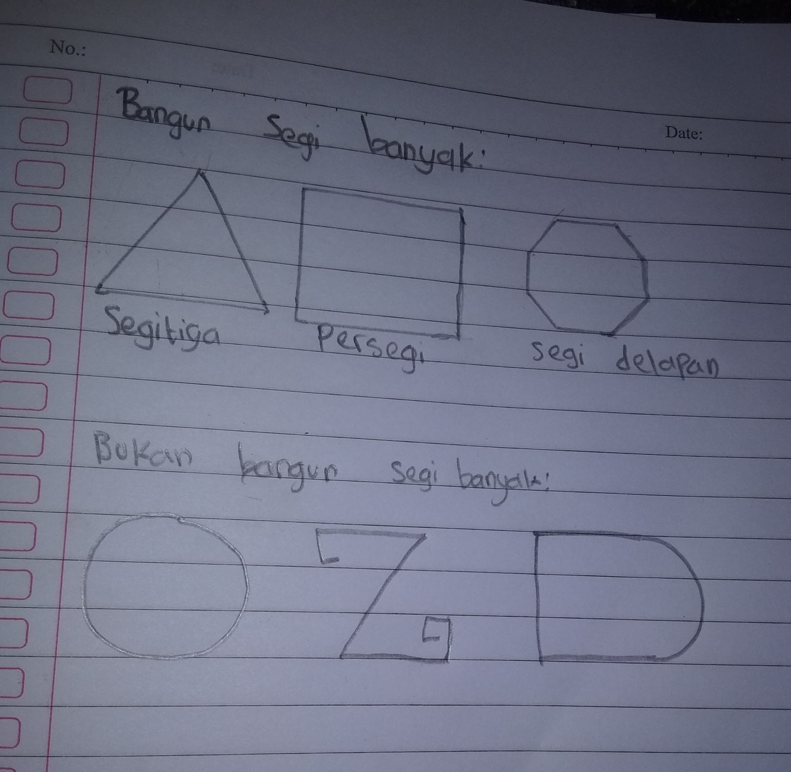 Detail Contoh Gambar Bukan Segi Banyak Nomer 11