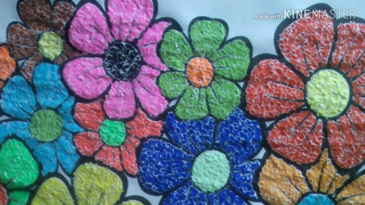 Detail Contoh Gambar Bunga Mozaik Nomer 13