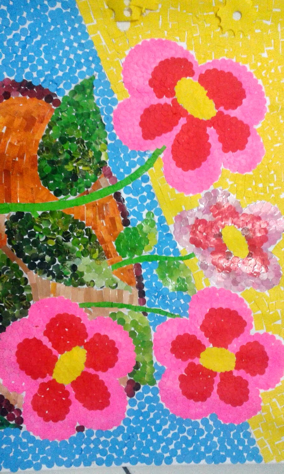 Detail Contoh Gambar Bunga Mozaik Nomer 4
