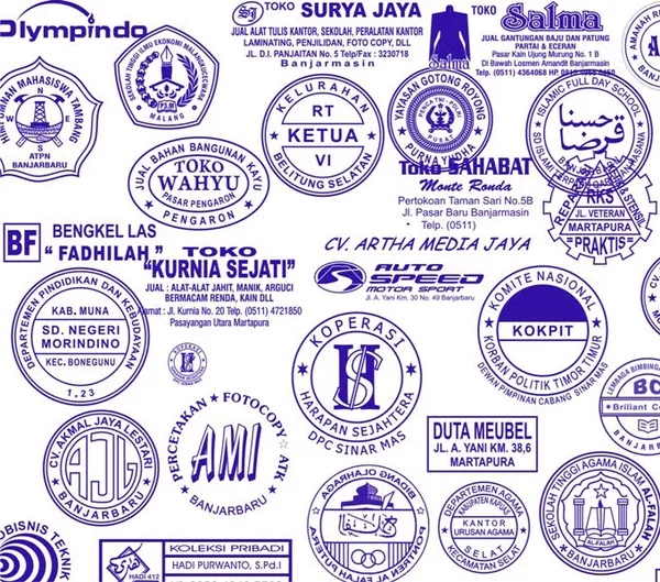 Detail Contoh Gambar Cap Nomer 25