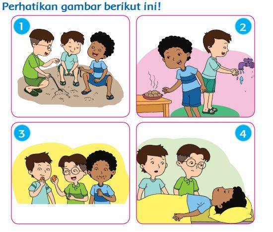 Detail Contoh Gambar Cerita Nomer 12