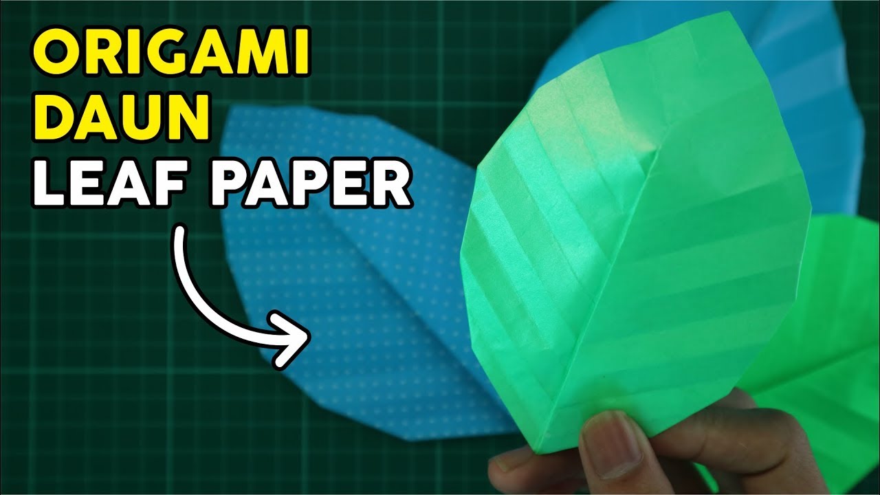 Detail Contoh Gambar Daun Dari Kertas Origami Nomer 7