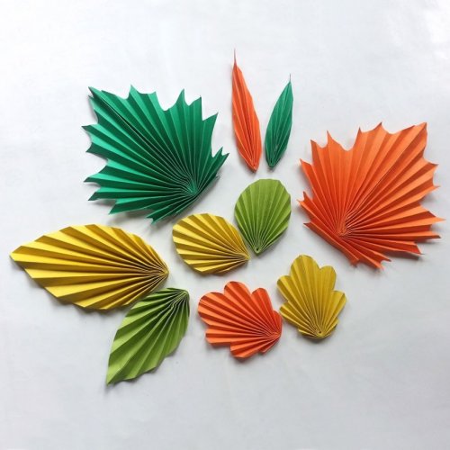 Detail Contoh Gambar Daun Dari Kertas Origami Nomer 10