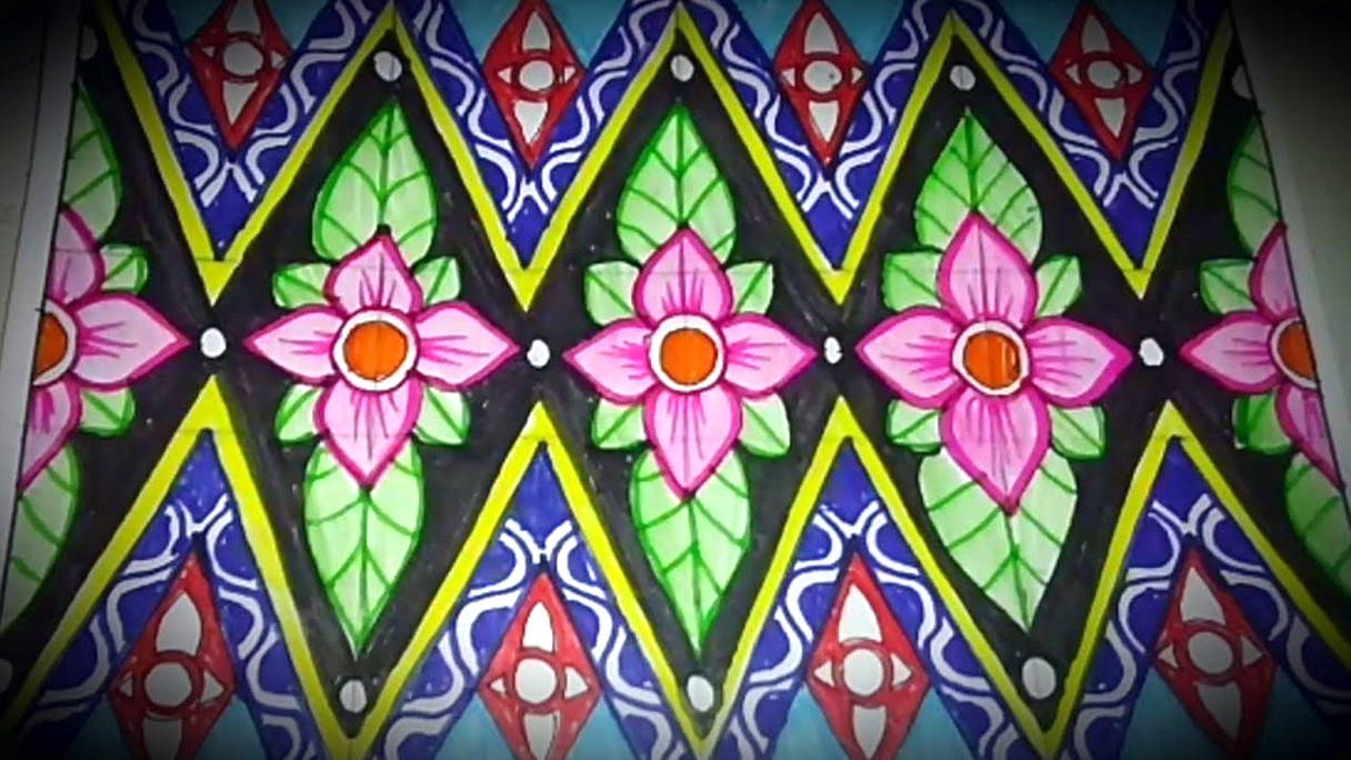 Detail Contoh Gambar Dekoratif Motif Batik Nomer 34