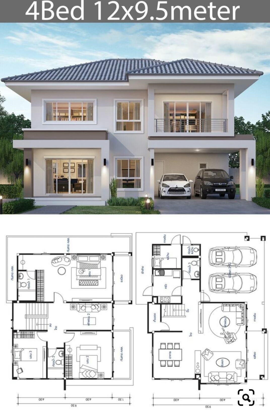 Detail Contoh Gambar Denah 2 Lantai Nomer 38