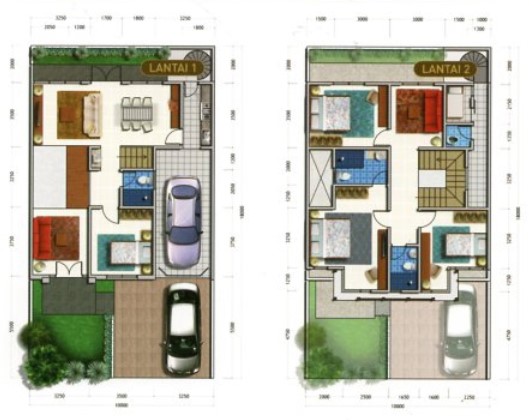 Detail Contoh Gambar Denah Nomer 44