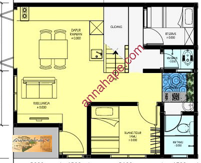 Detail Contoh Gambar Denah Nomer 53