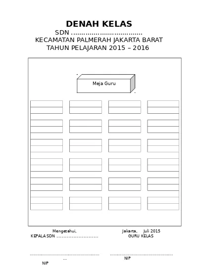 Detail Contoh Gambar Denah Kelas Nomer 30