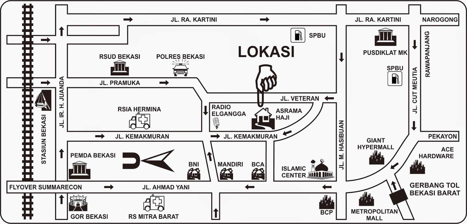 Detail Contoh Gambar Denah Lokasi Koleksi Nomer 18