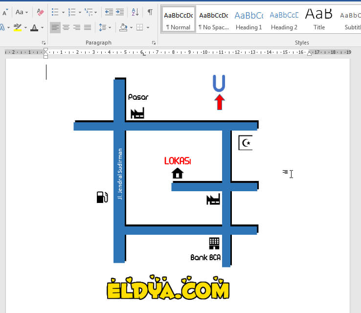 Detail Contoh Gambar Denah Lokasi Nomer 38