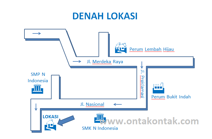 Detail Contoh Gambar Denah Lokasi Nomer 5