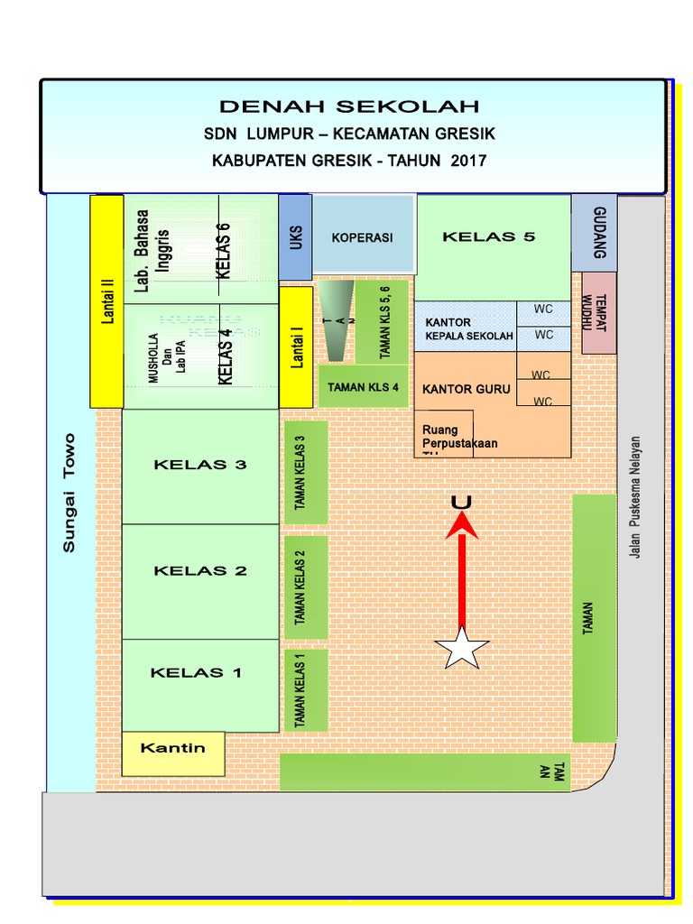 Detail Contoh Gambar Denah Sekolah Nomer 8