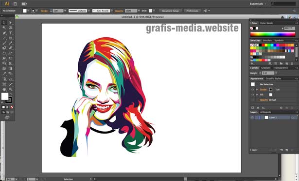 Detail Contoh Gambar Desain Grafis Sederhana Nomer 24