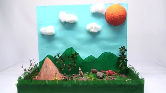 Contoh Gambar Diorama - KibrisPDR