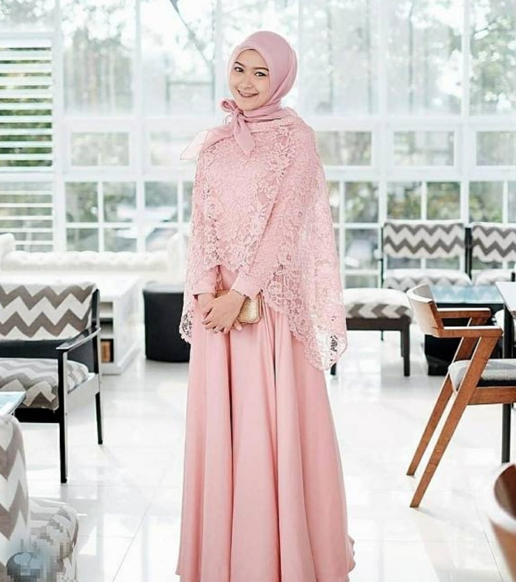 Detail Contoh Gambar Gamis Nomer 7