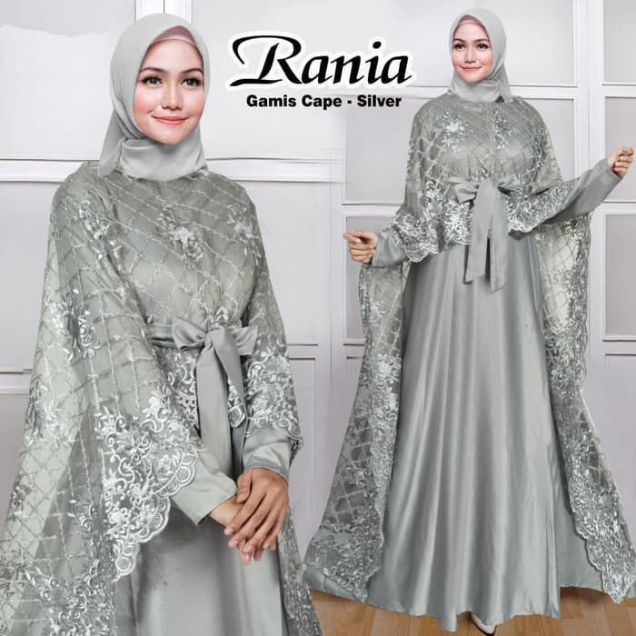 Detail Contoh Gambar Gamis Brokat Nomer 45