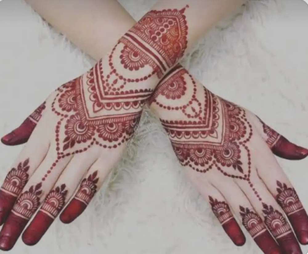 Detail Contoh Gambar Henna Pengantin Nomer 15