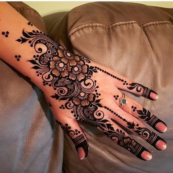 Detail Contoh Gambar Henna Pengantin Nomer 9