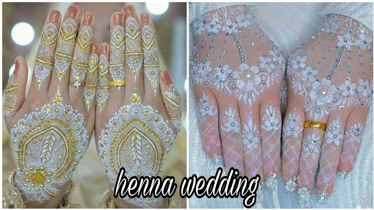 Detail Contoh Gambar Henna Putih Nomer 16