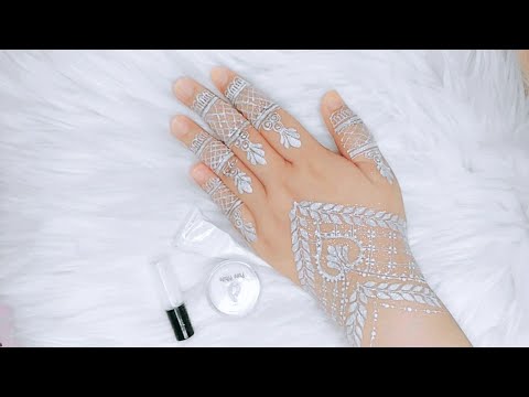 Detail Contoh Gambar Henna Putih Nomer 22