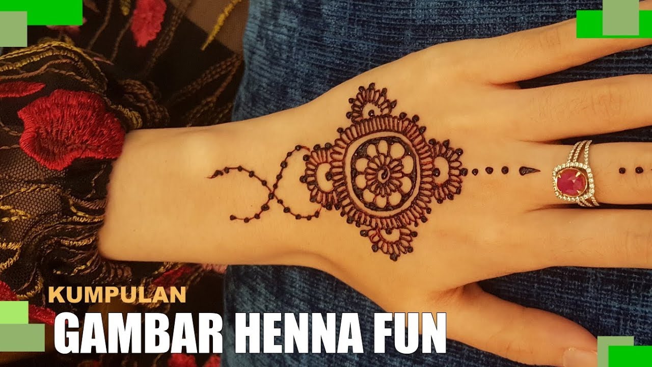 Detail Contoh Gambar Henna Sederhana Nomer 36