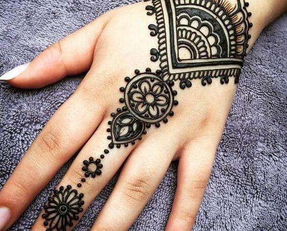 Detail Contoh Gambar Henna Simple Nomer 25