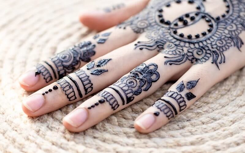 Detail Contoh Gambar Henna Simple Dan Cantik Nomer 12