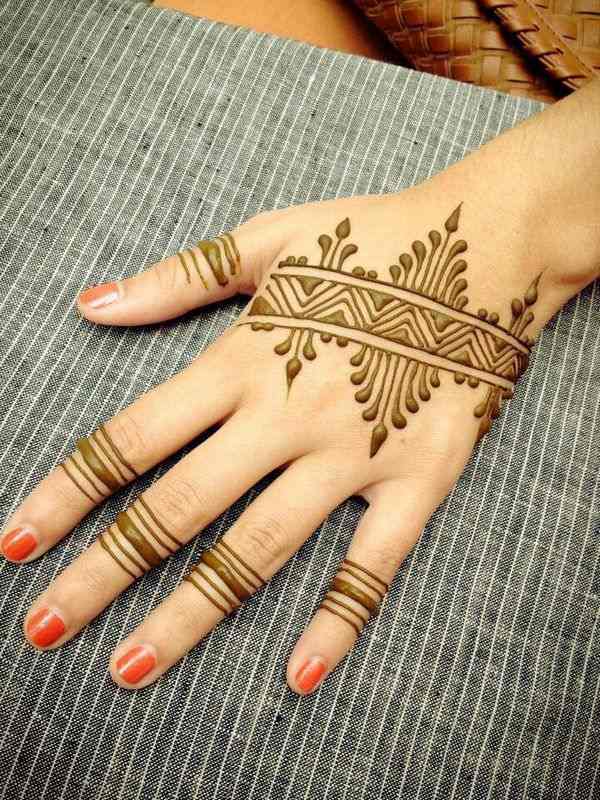 Detail Contoh Gambar Henna Tangan Simple Nomer 25