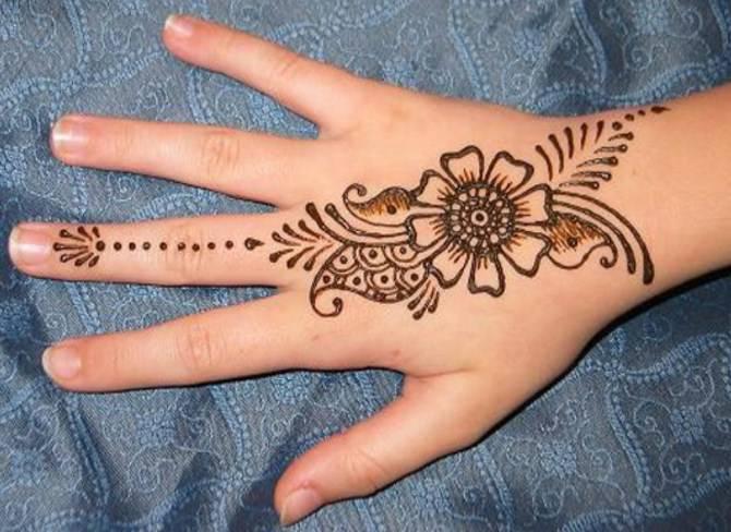 Detail Contoh Gambar Henna Tangan Simple Nomer 36