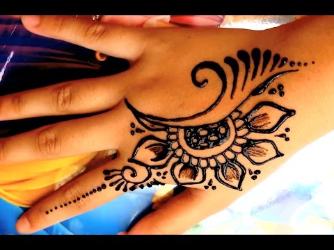 Detail Contoh Gambar Henna Tangan Simple Nomer 8