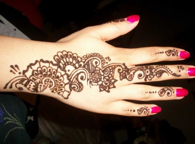 Detail Contoh Gambar Henna Yang Gampang Nomer 49