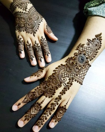 Detail Contoh Gambar Henna Yang Gampang Nomer 54