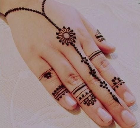 Detail Contoh Gambar Henna Yang Mudah Nomer 50