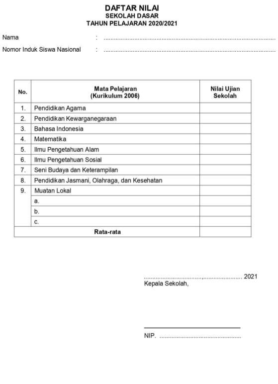 Detail Contoh Gambar Ijazah Nomer 48