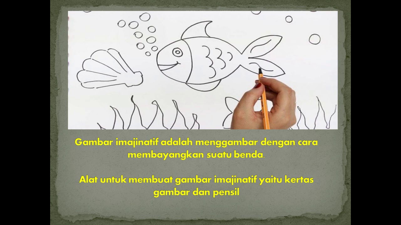 Detail Contoh Gambar Imajinatif Kelas 2 Sd Nomer 17