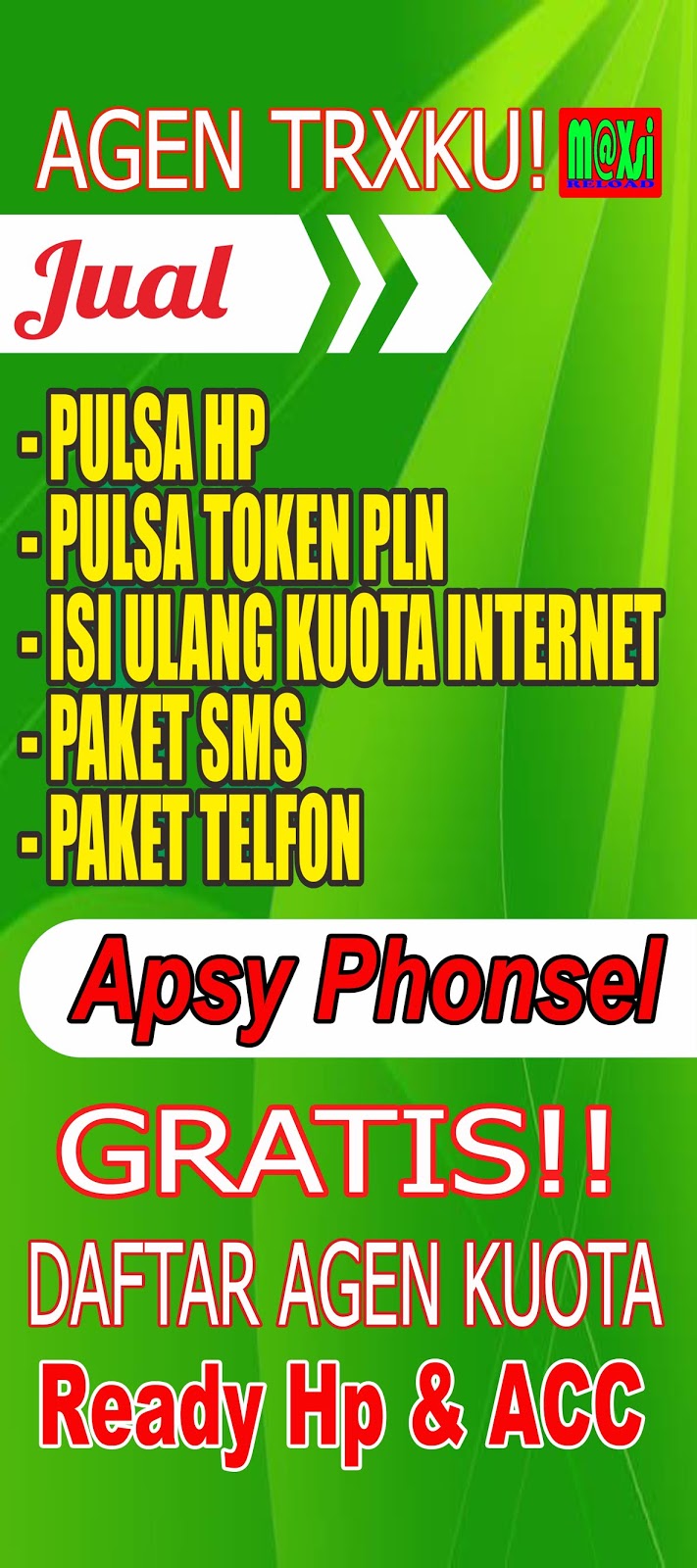 Detail Contoh Gambar Jual Pulsa Nomer 56